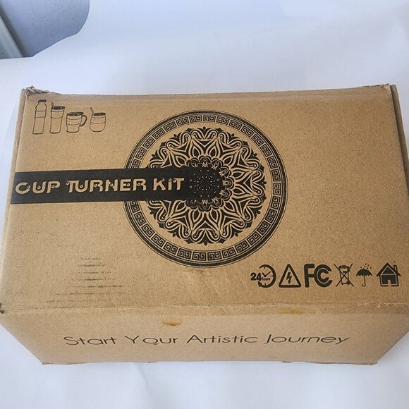 Cup Turner Spinner Kit Tumbler DIY Kit Set - Picture 3 of 14